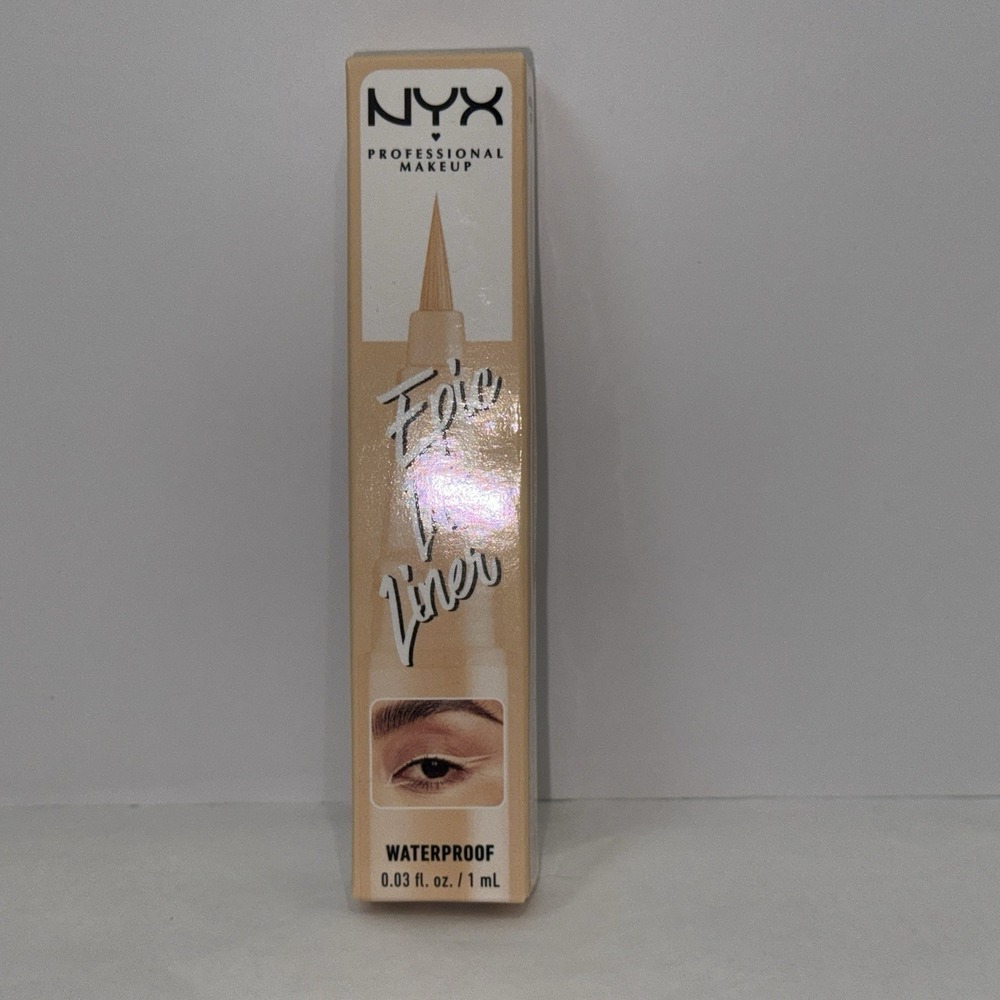 NYX Epic Ink Liner Waterproof Liquid Eyeliner Vegan‎  EIL07 Marshmallow